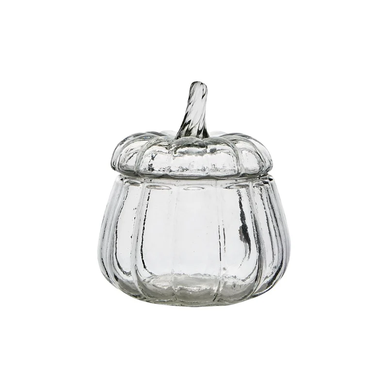 Bol de cristal con tapa Pumpkin Affari of Sweden