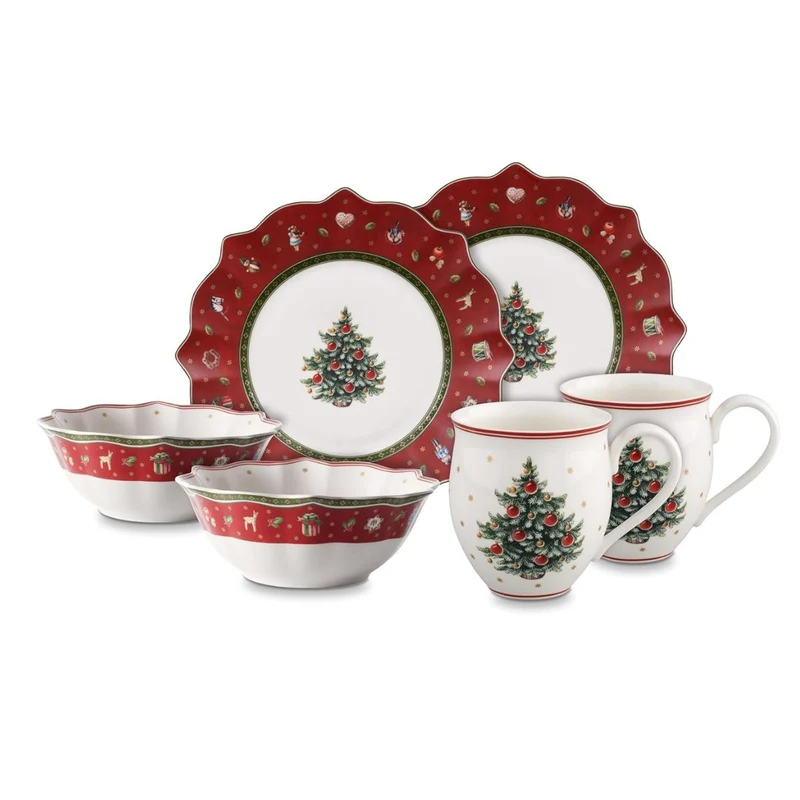 Set de 6 piezas de porcelana Toy's Delight Villeroy & Boch