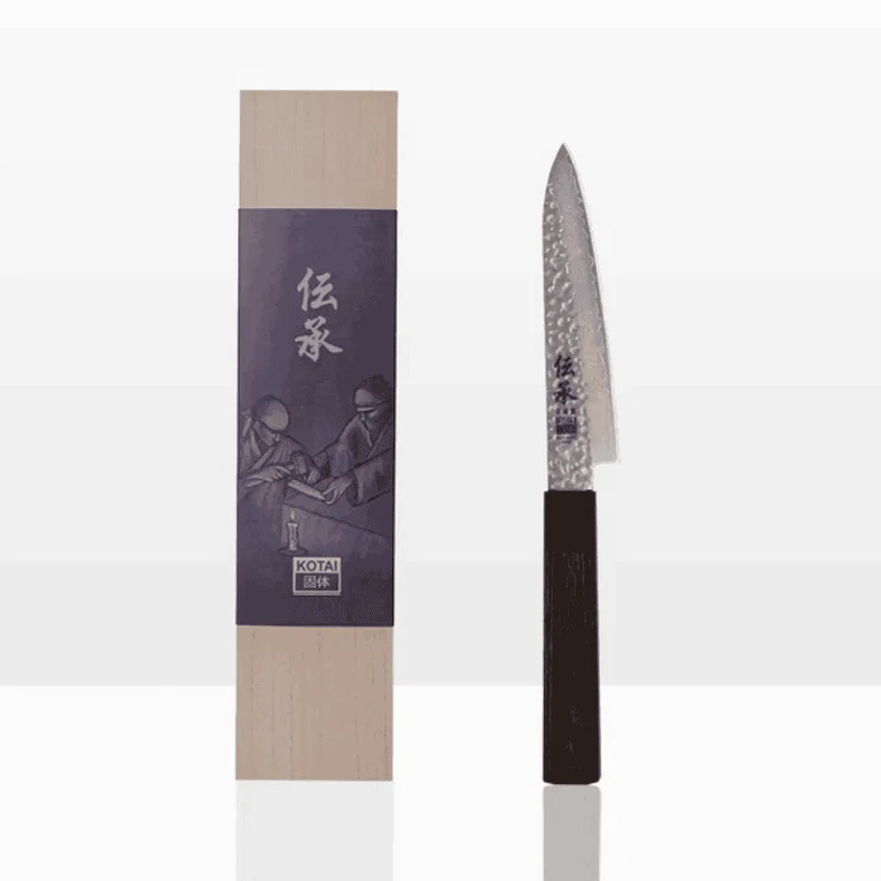Cuchillos de acero damasco japonés Densho Kotai