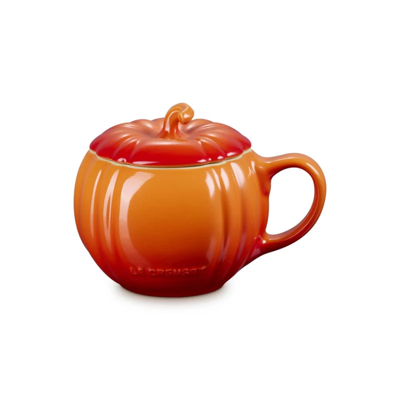 Taza cerámica calabaza con tapa 400 ml Le Creuset