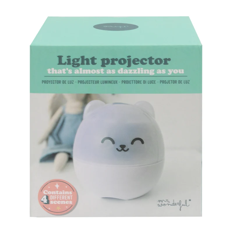 Light projector that's almost as dazzling as you