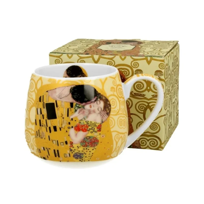Taza mug ancha de porcelana Duo