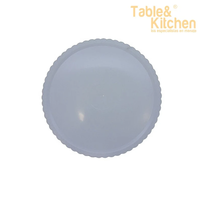 PLATO PLASTICO BLANCO 30CM