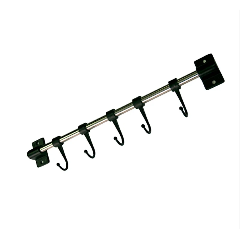 SOPORTE PARED CON GANCHOS DE NYLON