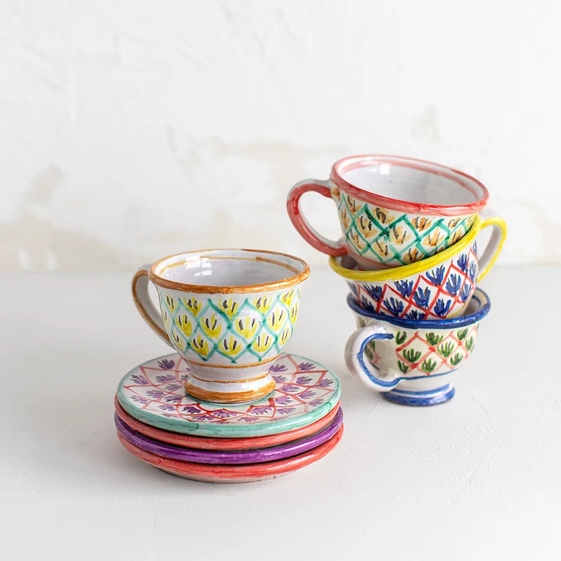 Juego de Café Cerámica Cáceres