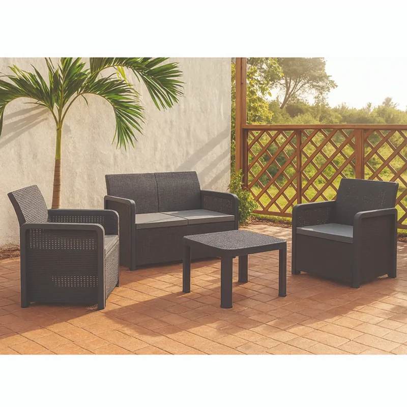 MUEBLES JARDÍN AZORES 4 PIEZAS