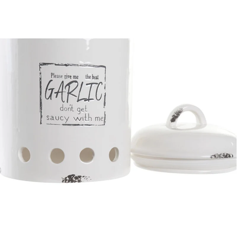BOTE DOLOMITE AJOS BLANCO 17,7X17,7X26CM
