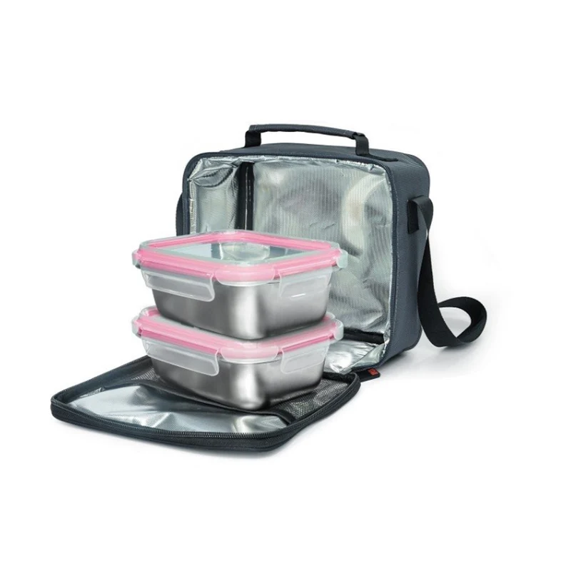 BOLSA INOXBAG GRIS + TAPERS INOX 2 X 0,7L IRIS
