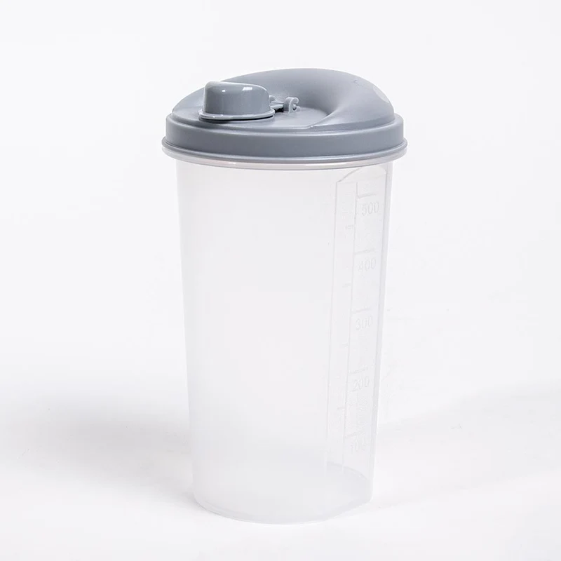Garrafa Misturadora SHAKER Cinza 50cl