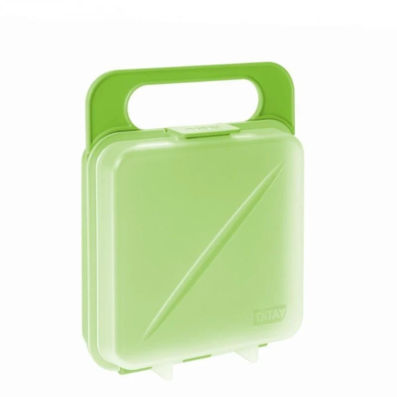 TATAY - Porta Sandwich Reutilizable y Ecológico. Libre de BPA. Verde