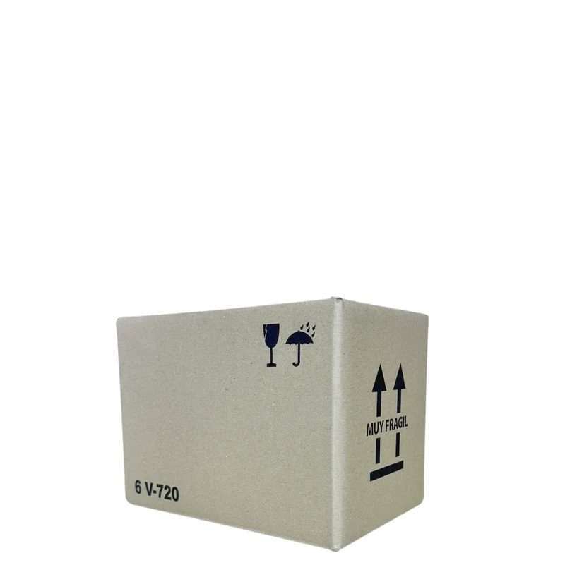 Caja de Cartón Para 6 X Tarro de Cristal V720