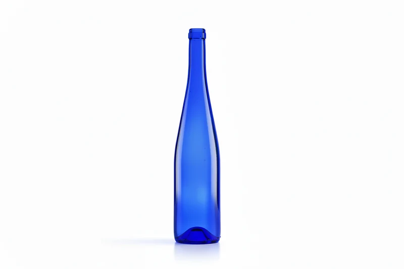 🍾Palet Botella de Cristal Rhin Alta 750ml Corcho Azul