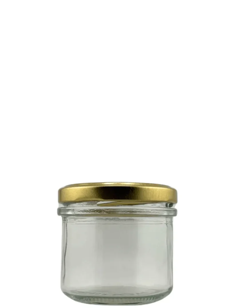 🫙Tarrina de Cristal Recto 130 ml Twist-Off 63
