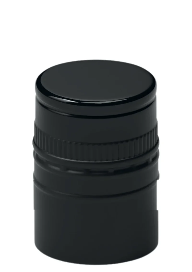 ⚫Tapón Pilfer Irrellenable con bola 31,5x44 Negro