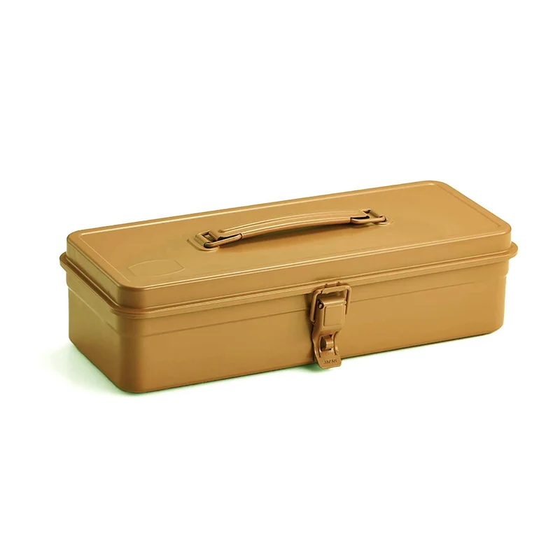 Toyo Steel Tool Box Caja de herramientas T-320 Mustard