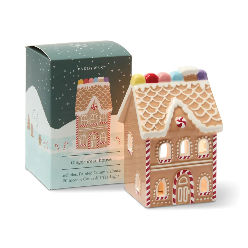 Portavela e Incienso No. 10 Gingerbread House