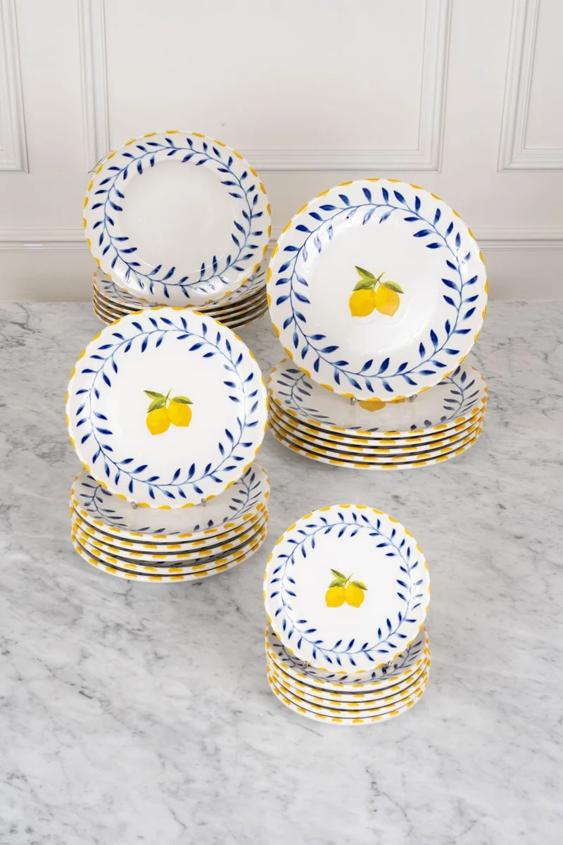 Vajilla Limoncello Para 6 Personas