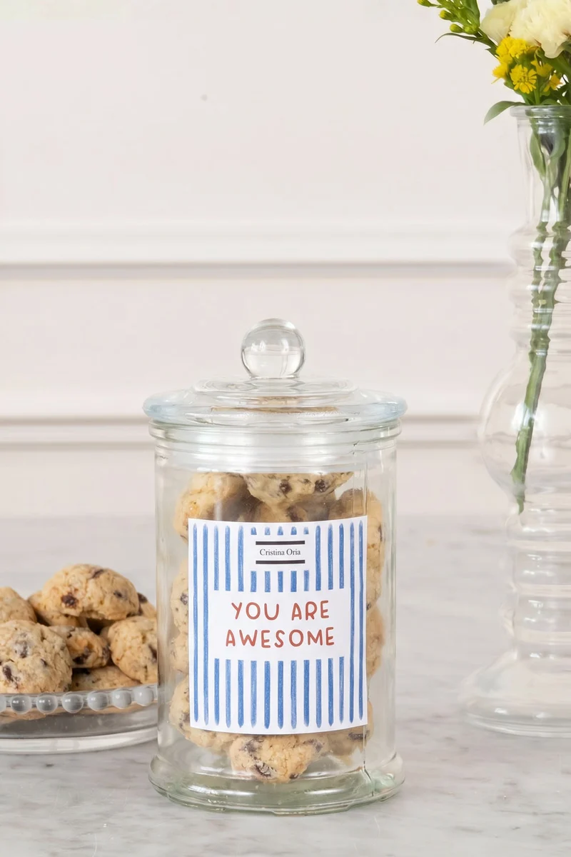 Tarro De Cookies "You Are Awesome"